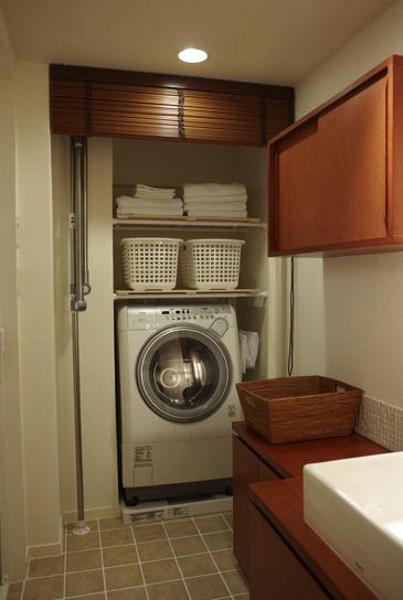 リフォーム・リノベーションの事例｜洗面室　洗濯スペース