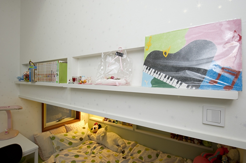 リフォーム・リノベーションの事例｜子ども部屋　造作家具　ベッド