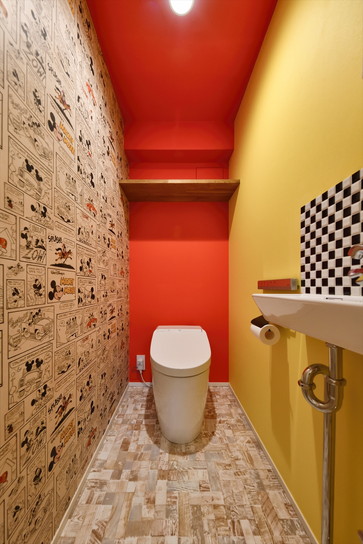 気持ちまで明るくなるようなトイレ室｜神奈川県横浜市マンションリフォーム・リノベーション事例