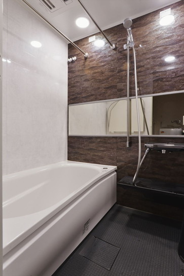 高級感のある浴室｜東京都新宿区マンションリフォーム・リノベーション事例