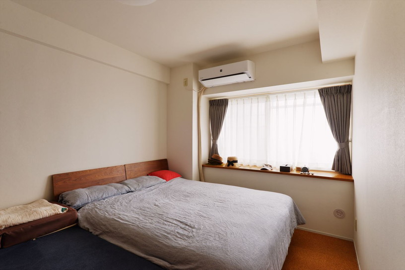 内装を一新した寝室｜東京都三鷹市マンションリフォーム・リノベーション事例