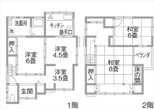 Before間取り